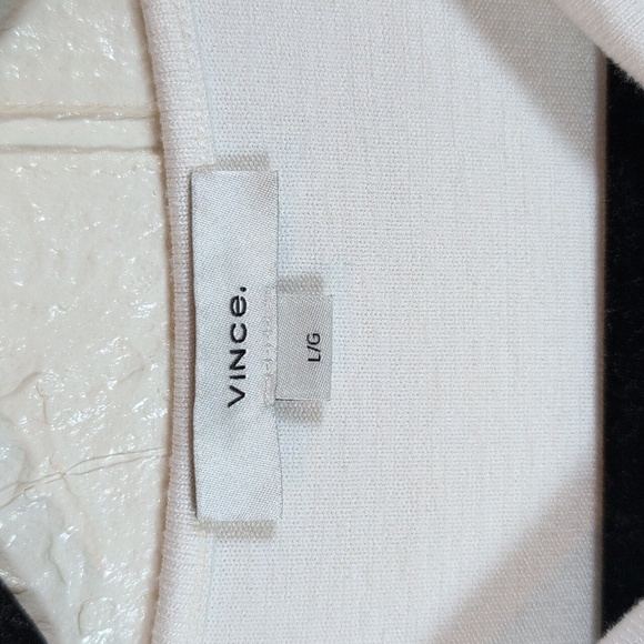 Nwot Vince Cream Drape Neck Blouse - Picture 2 of 5